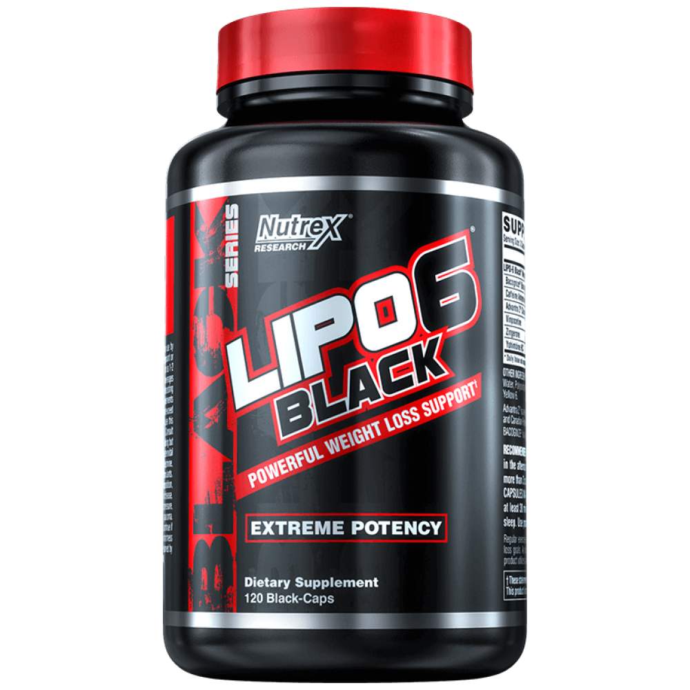 Lipo 6 Black 120 κάψουλες