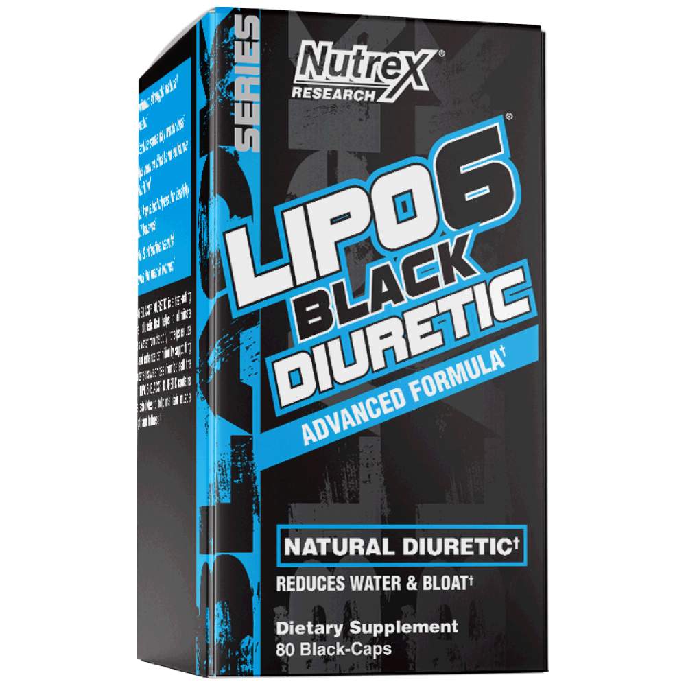 Lipo 6 Black/Διουρητικό - 80 κάψουλες