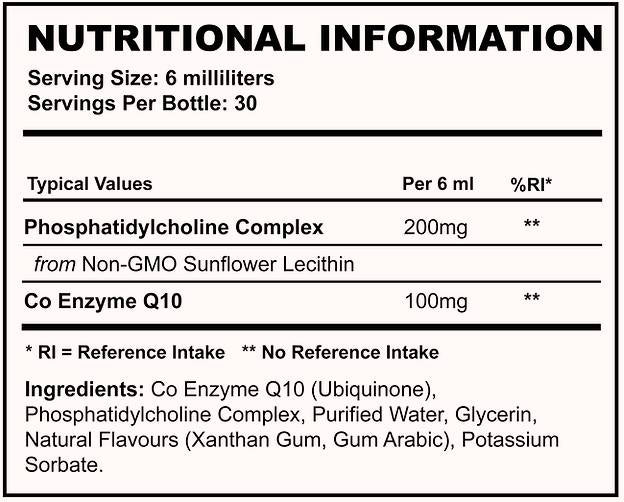 Λιποσωματικό COQ10 100 mg 180 ml