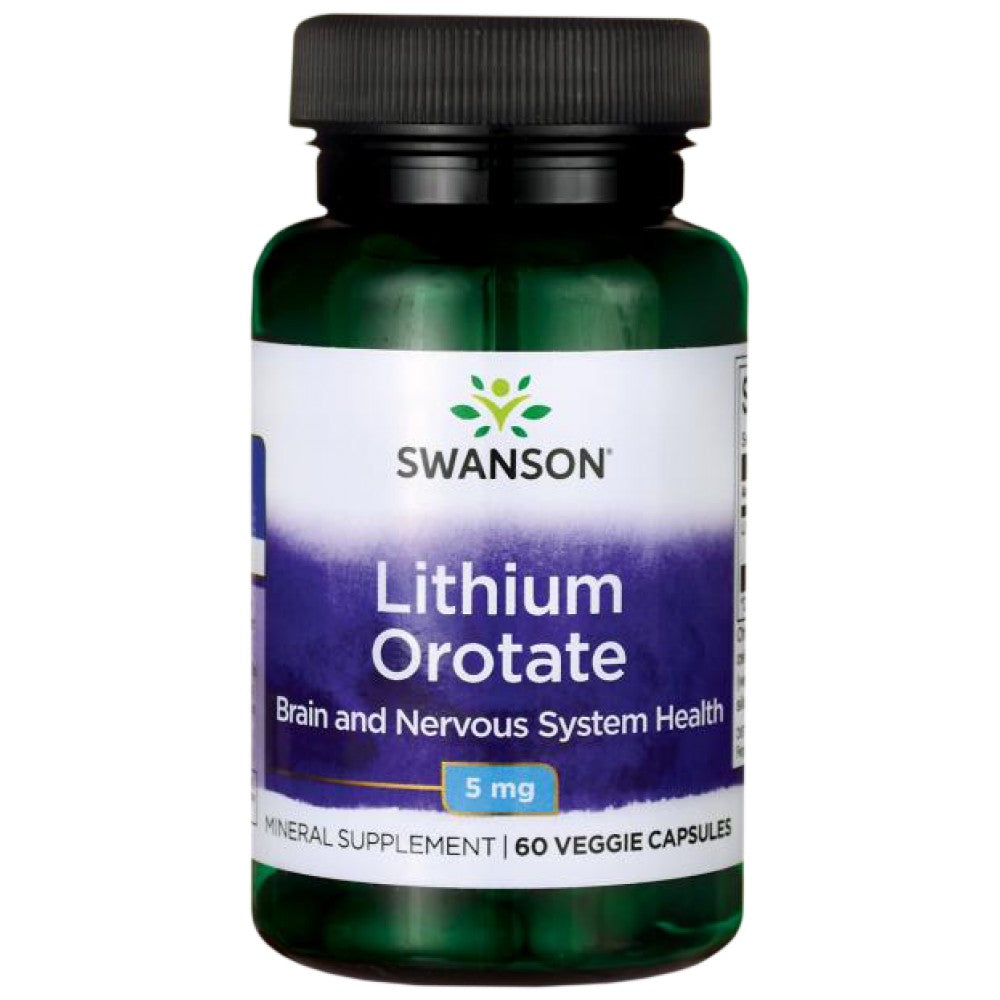 Lithium Orotate 5 mg 60 κάψουλες