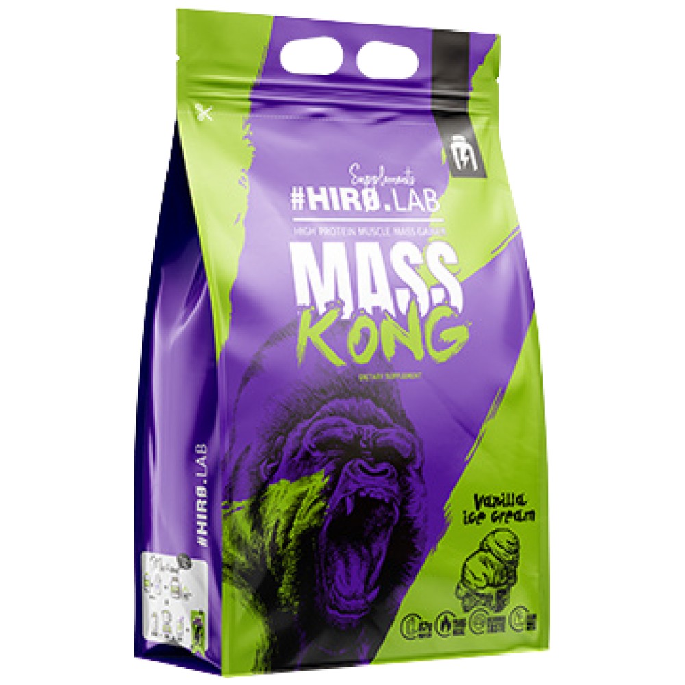 Mass KONG | Χαμηλή περιεκτικότητα σε ζάχαρη & Λίπος ~ Υψηλή περιεκτικότητα σε πρωτεΐνες - 3000 γραμμάρια