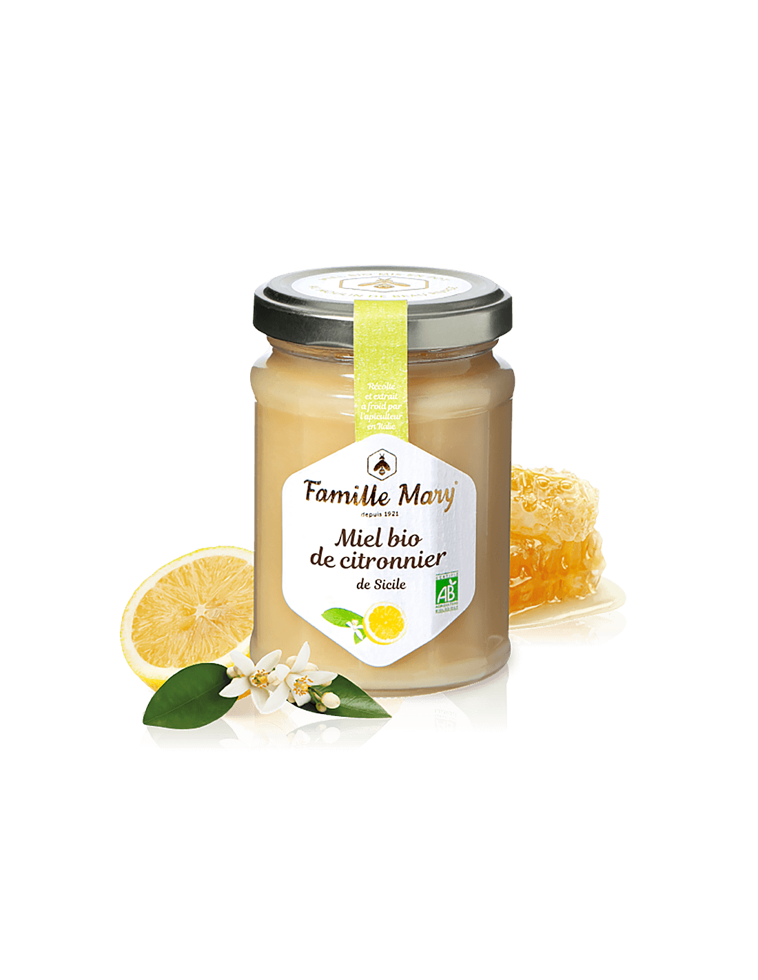 Οργανικά Λεμόνια Μέλι - Miel Bio de Citronnier de Sicile, 230 g