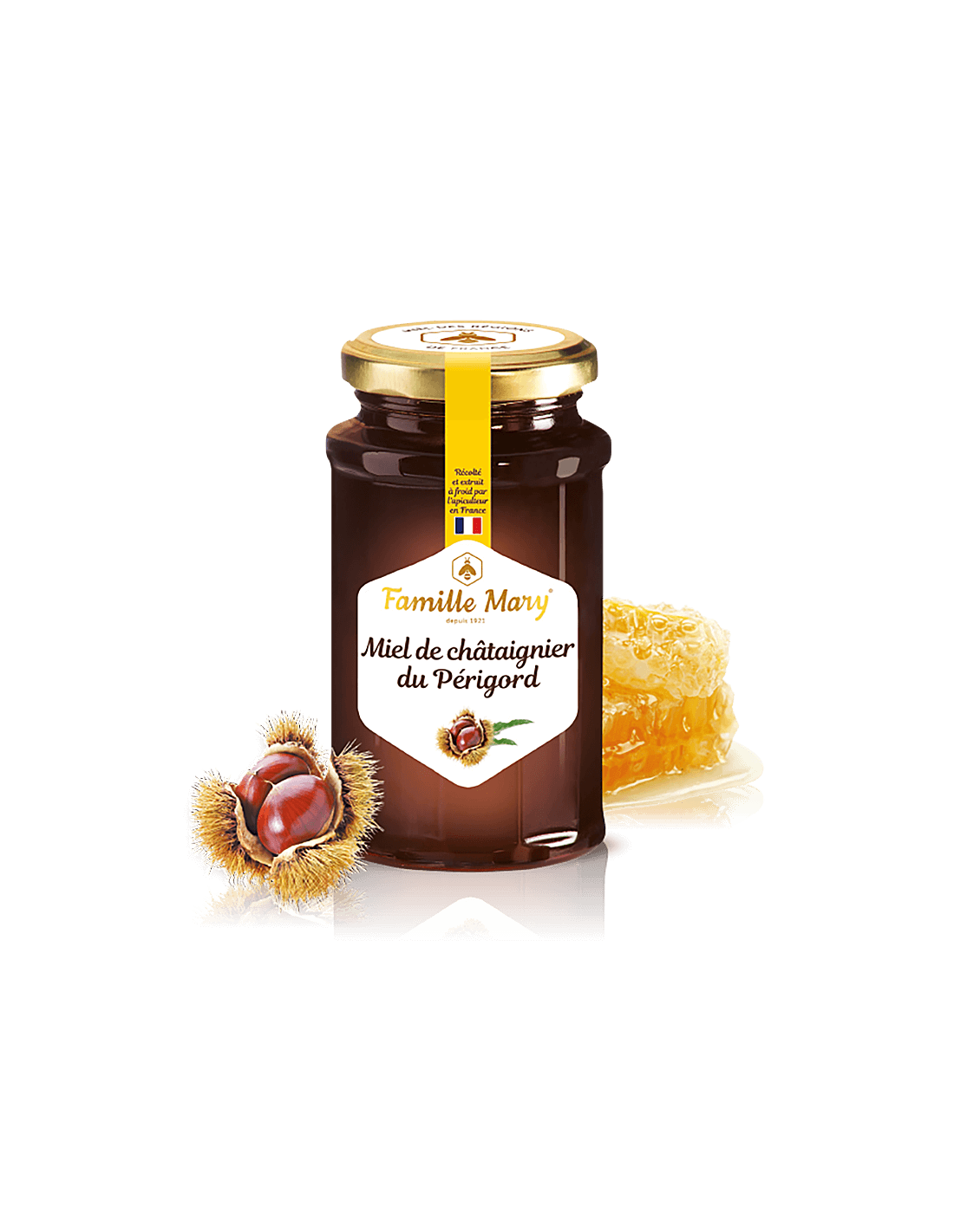 Miel de châtaignier du Périgord/ French Chestnut Honey (βρώσιμο) από το Dordogne, 360 g Famille Mary