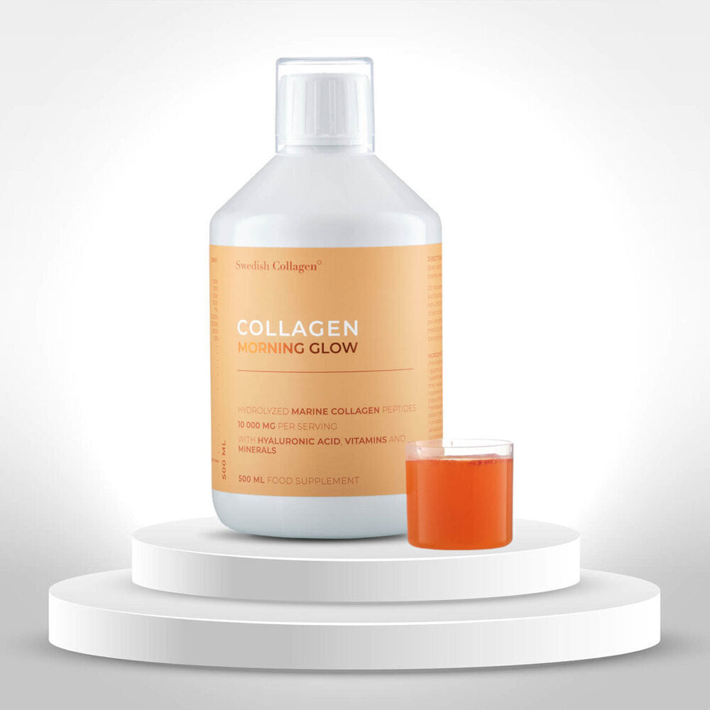 Κολλαγόνο ψαριού Morning Glow 10000 mg + Ρετινόλη 500 ml <tc>Swedish Collagen</tc>