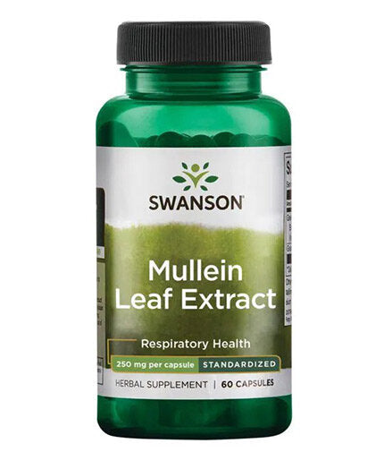 Εκχύλισμα φύλλων Mullein 312.5 mg - 60 κάψουλες