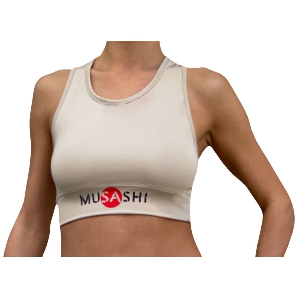 Lycra bustier - μπεζ