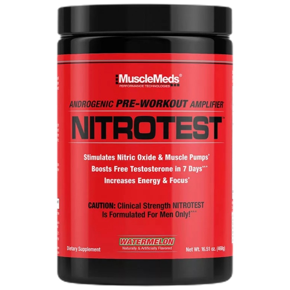Nitrotest | Androgenic Pre-Workout 468 γραμμάρια