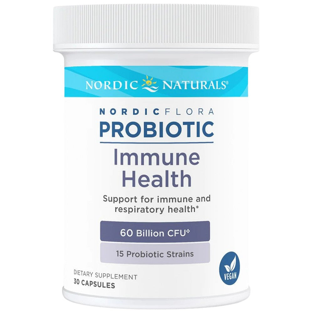 Nordic Flora Probiotic Immune Health | 60 δισεκατομμύρια ενεργά κύτταρα - 30 κάψουλες