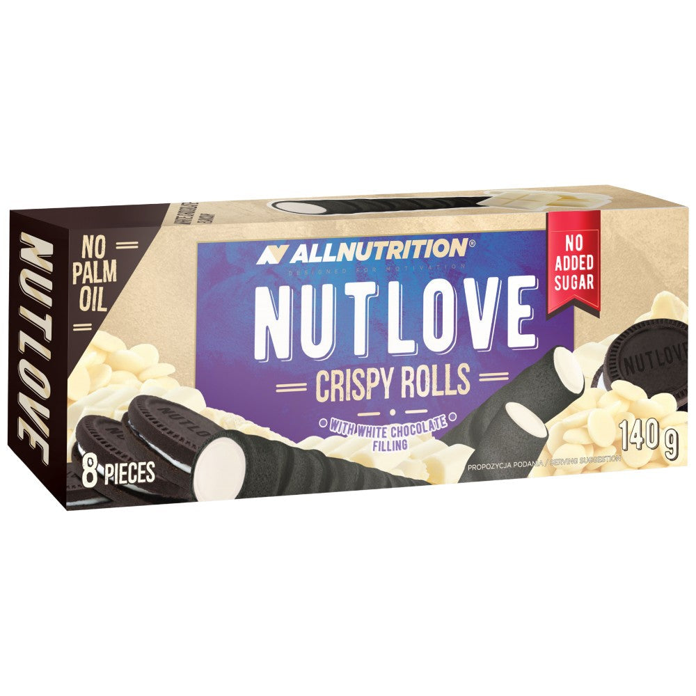 Nutlove Crispy Rolls - τσιγάρα - 140 γραμμάρια