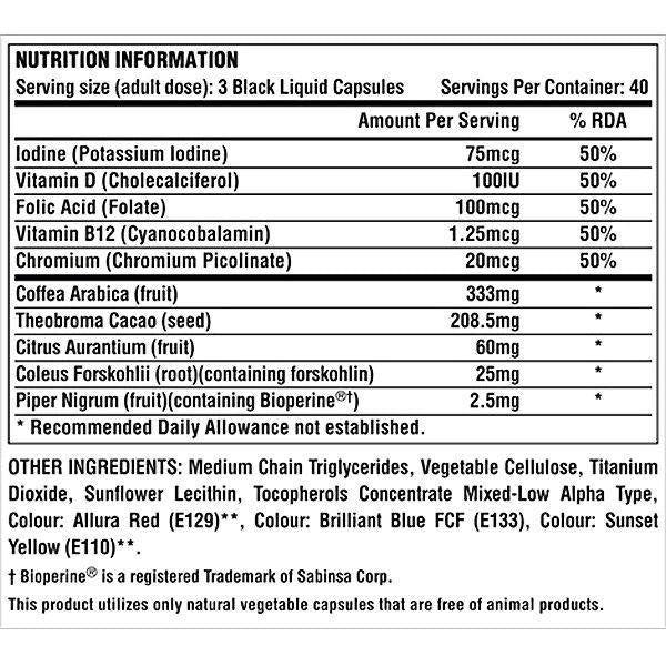 Lipo 6 Black/Hers 120 κάψουλες