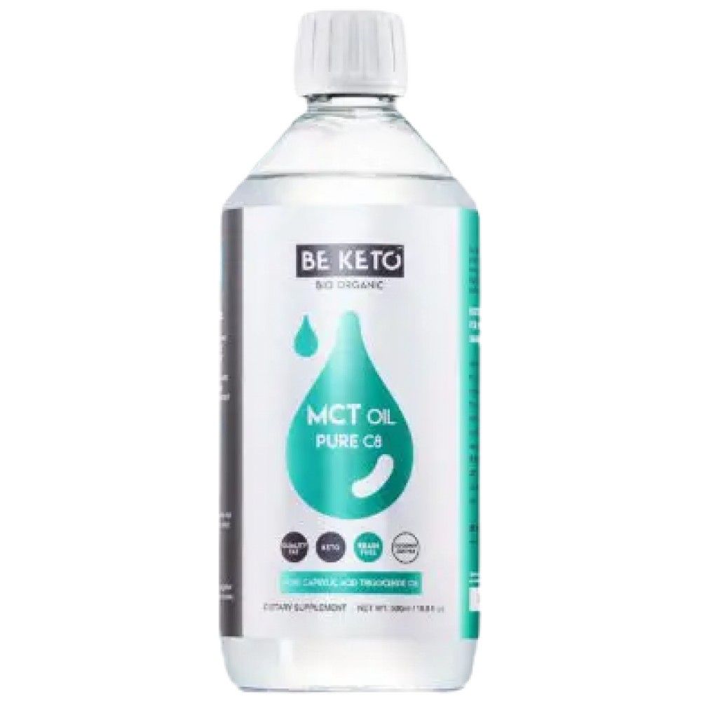 MCT λάδι 100% υγρό C8 - 500 mL