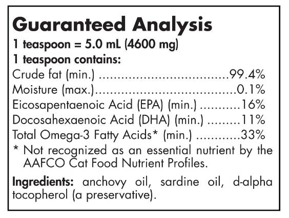 Ωμέγα -3 γάτα - 60 mL