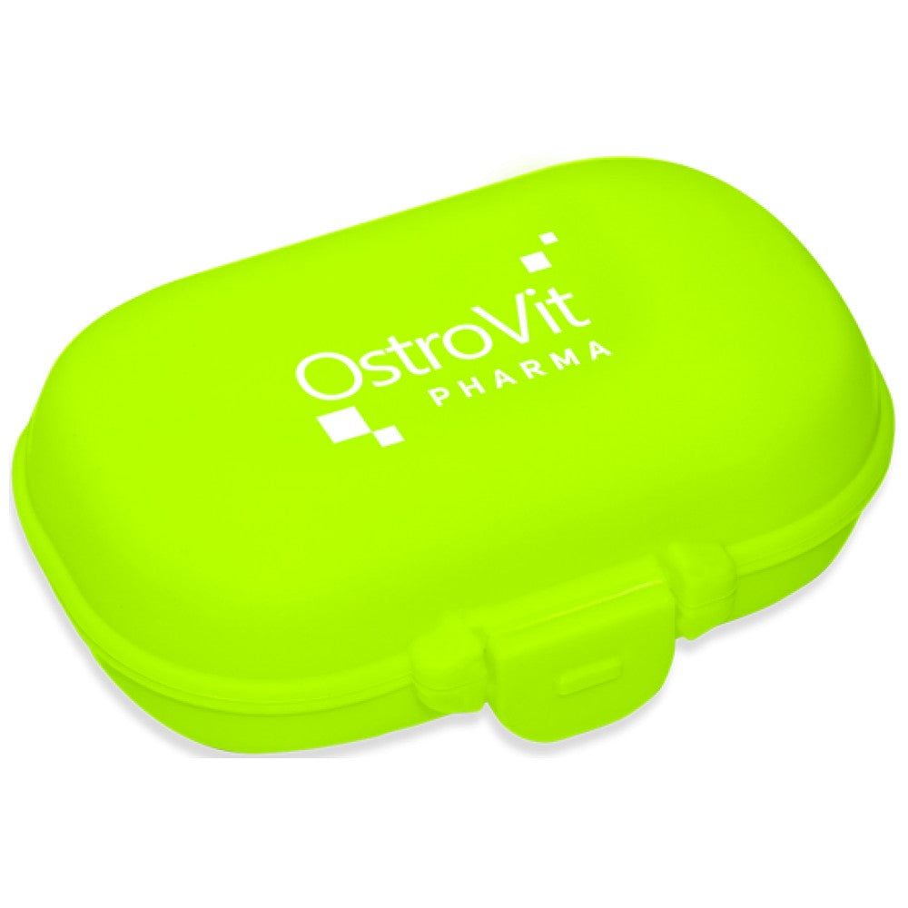 <tc>OstroVit</tc> Χαπιοθήκη/Κουτί για κάψουλες/Νέον Πράσινο