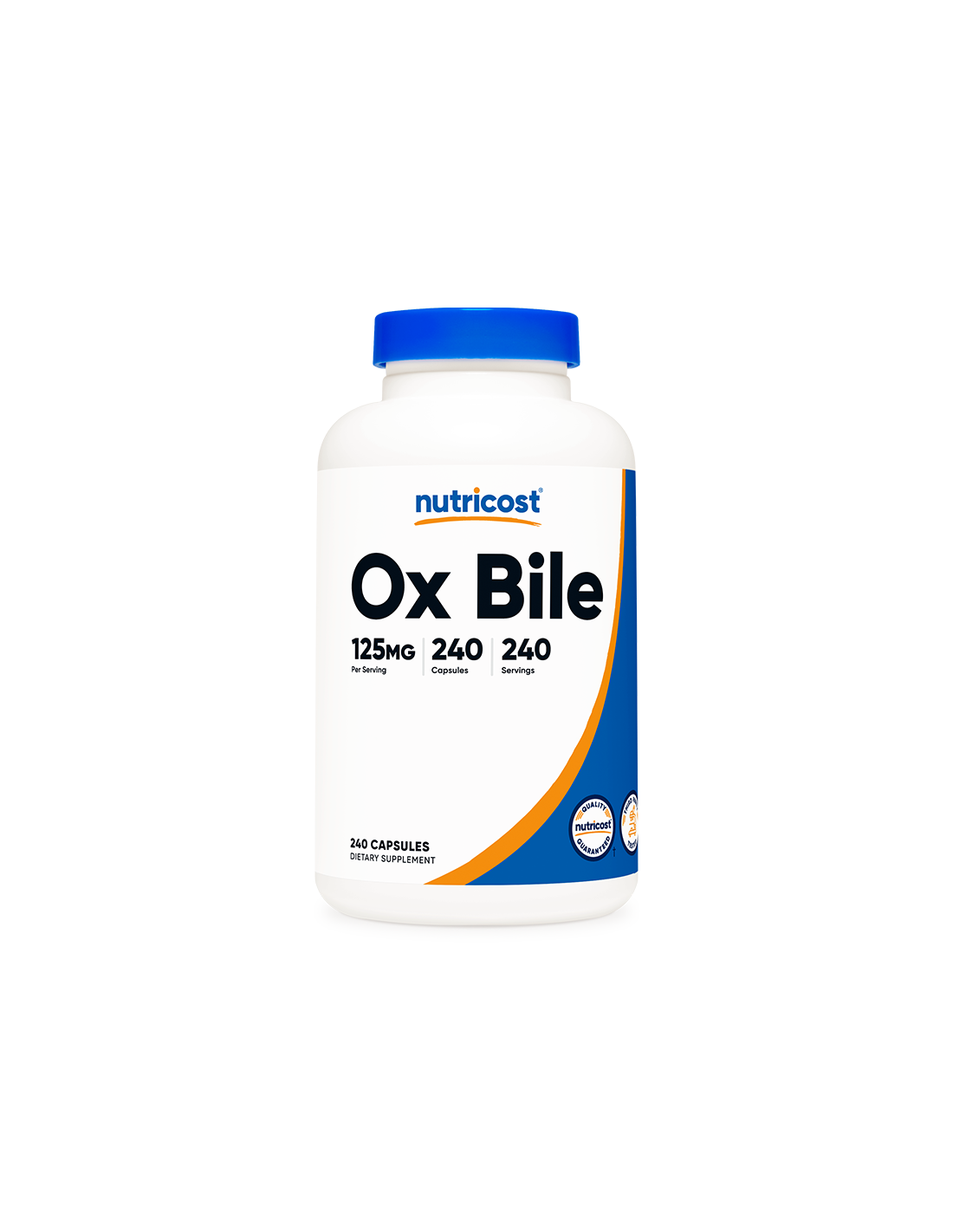 Πέψη - Χολή Βοδιού (Χολή Βοδιού), 240 <tc>Nutricost</tc> κάψουλες