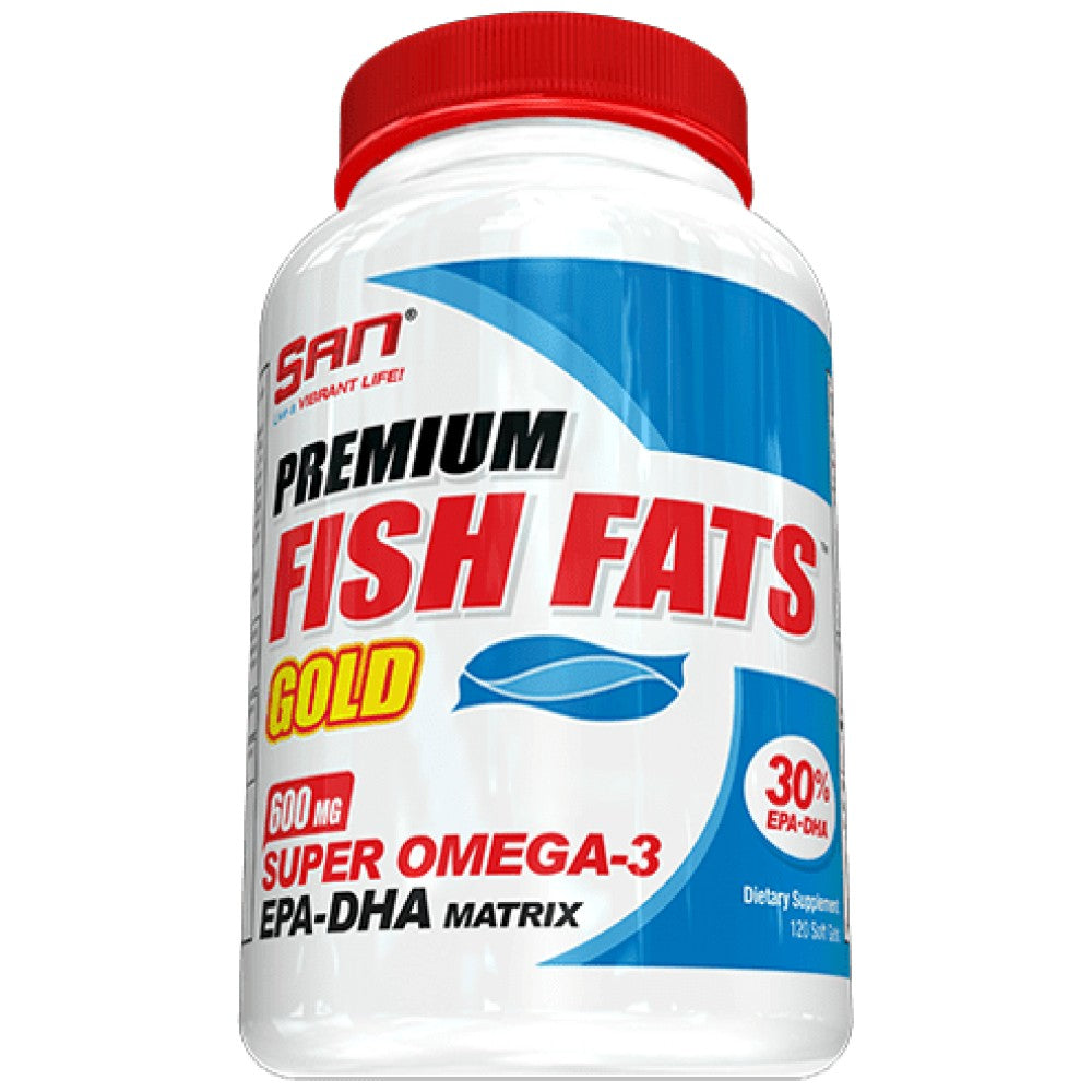 Premium Fish Fats Gold 120 Softgels