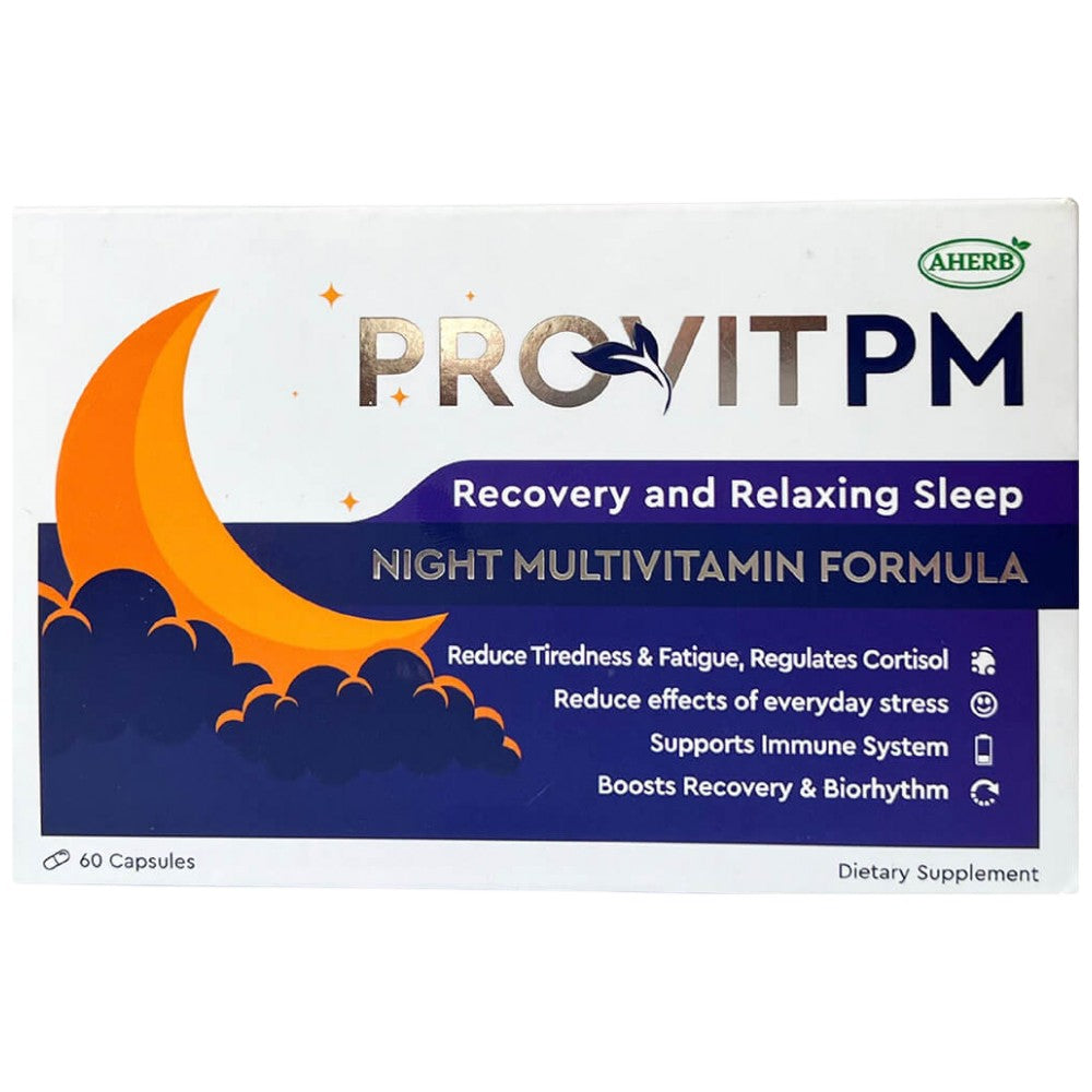 Provit PM | Με ZMA, Theanine & Valeriana - 60 κάψουλες