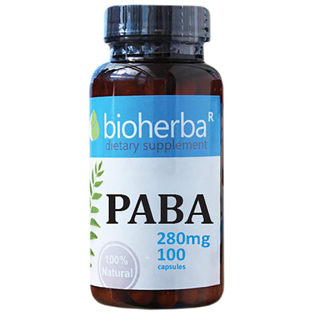 PABA 280 mg - 100 κάψουλες