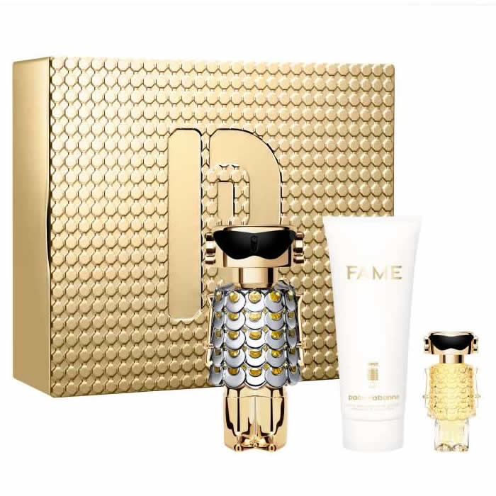 <tc>PACO RABANNE</tc> Fame Eau De Perfume Spray 80ml Σετ 3 τεμαχίων