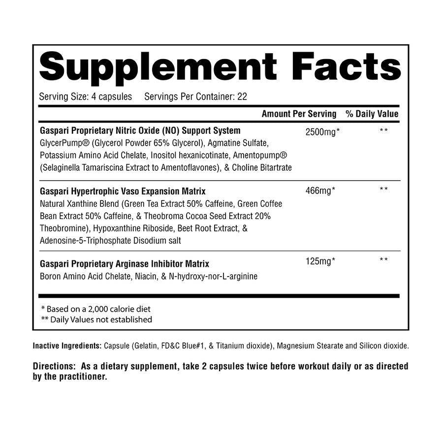 PlasmaJET/Nitric Oxide Maximizer 90 κάψουλες