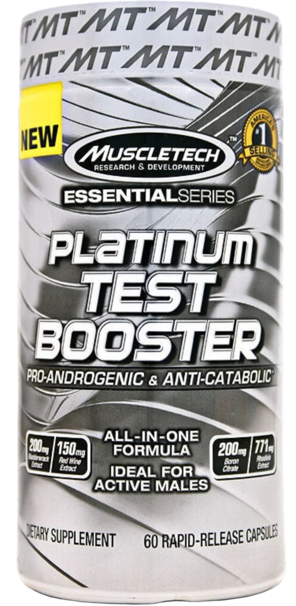 Platinum Test Booster 60 κάψουλες