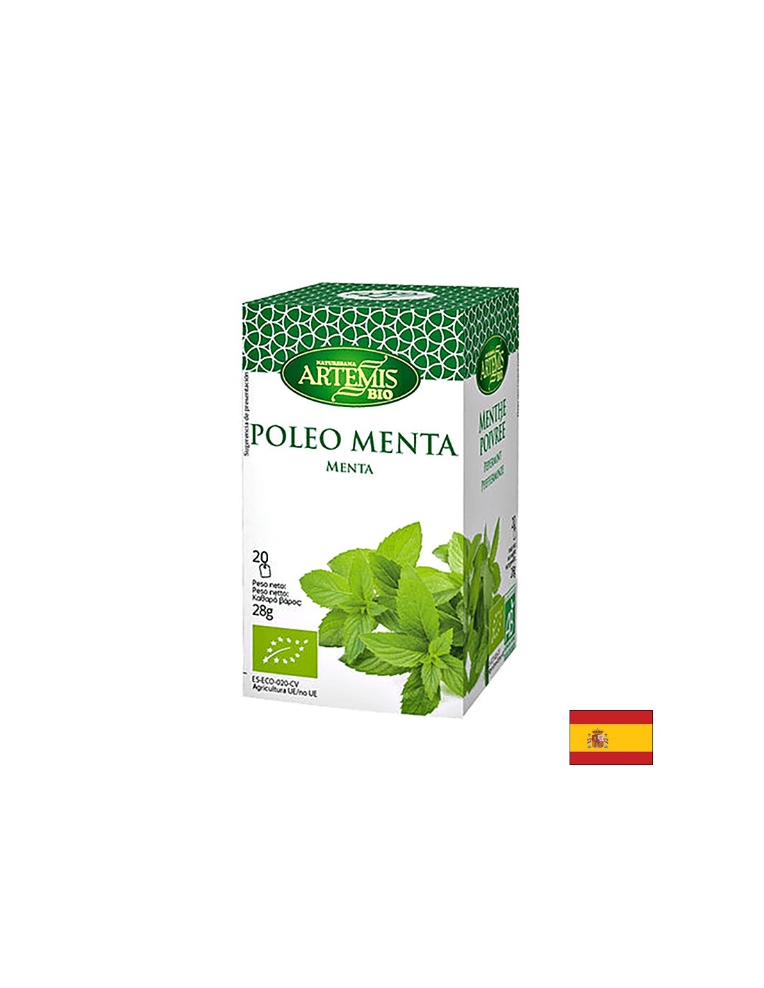 Royal Mint Tea Bio (Poleo Menta), 20 σακούλες φίλτρων