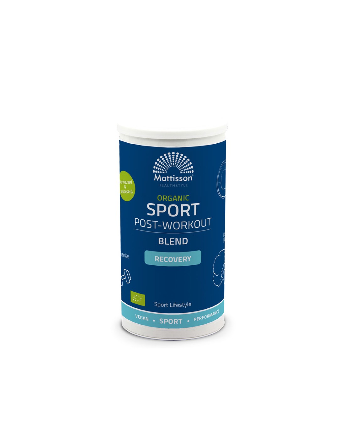 Μείγμα για smoothies μετά την προπόνηση Bio Recovery Bio, 250 g σκόνης