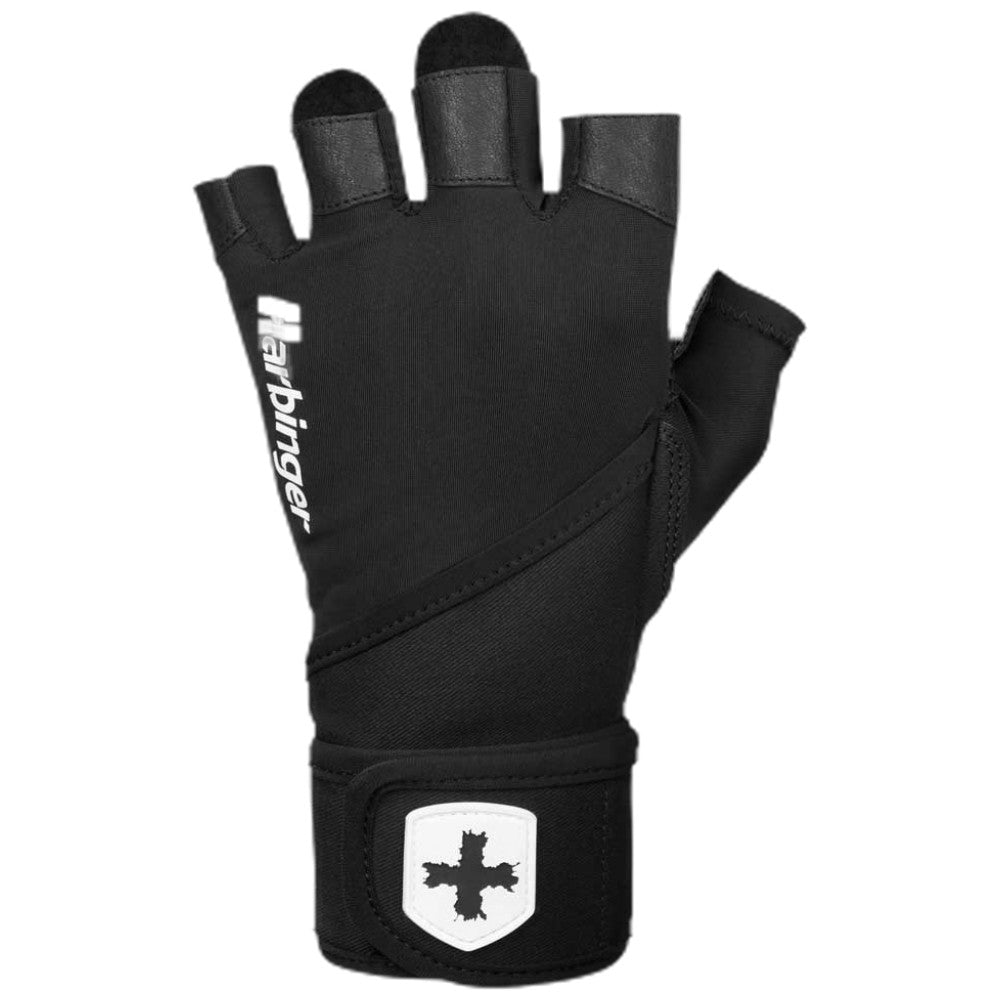 Ανδρικά γάντια Pro Wrist Wraps 2.0/με καρφιά - Μαύρο