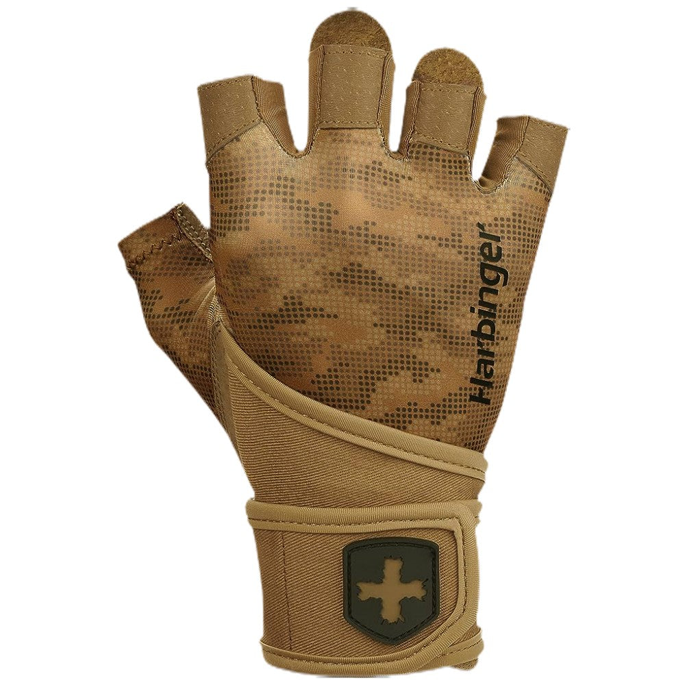 Τα γάντια των ανδρών Pro Wript Wraps 2.0/με καρφιά - Tan Camo