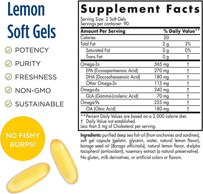 Proefa - Omega 3.6.9 - 180 κάψουλες πηκτής