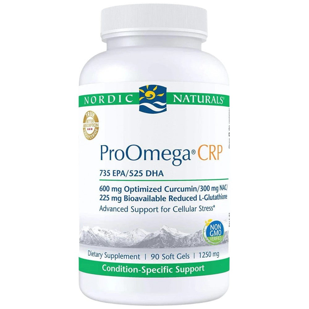 Proomega CRP | Με curcmin και γλουταθειόνη - 90 κάψουλες πηκτής