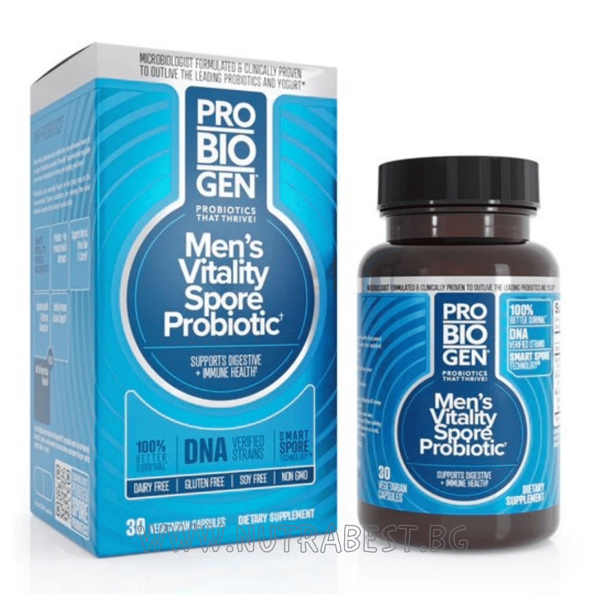 <tc>Probiogen</tc> Προβιοτικό Men`s Vitality - Προβιοτικό για Άνδρες - 30 κάψουλες