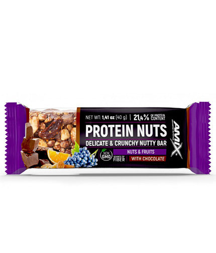 Πρωτεΐνη Ξηροί καρποί Crunchy Nutty Bar/40γρ