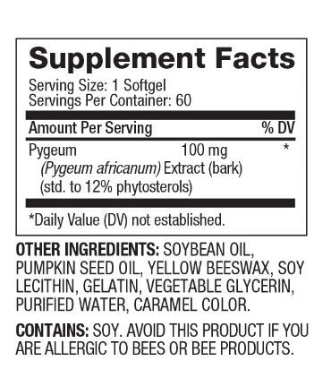 Pygeum/60 softgels