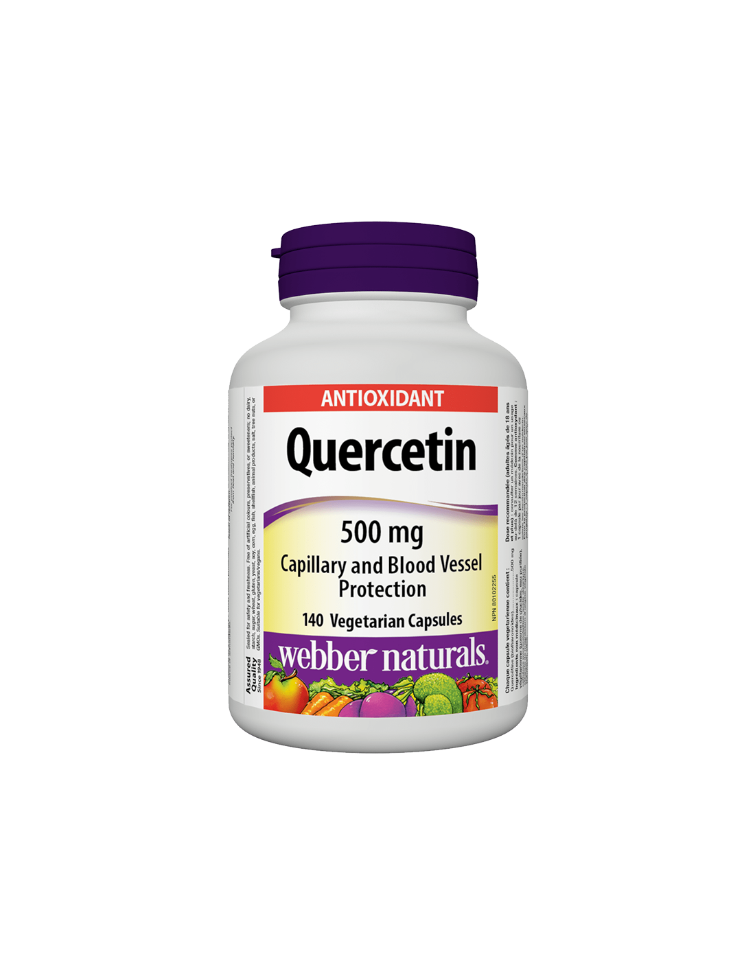 Quercetin/quercetin 500 mg, 140 κάψουλες