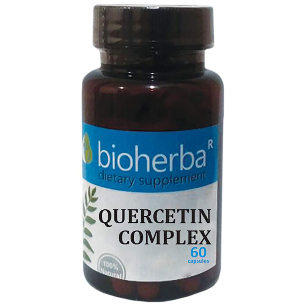 Σύμπλεγμα quercetin 100 mg - 60 κάψουλες