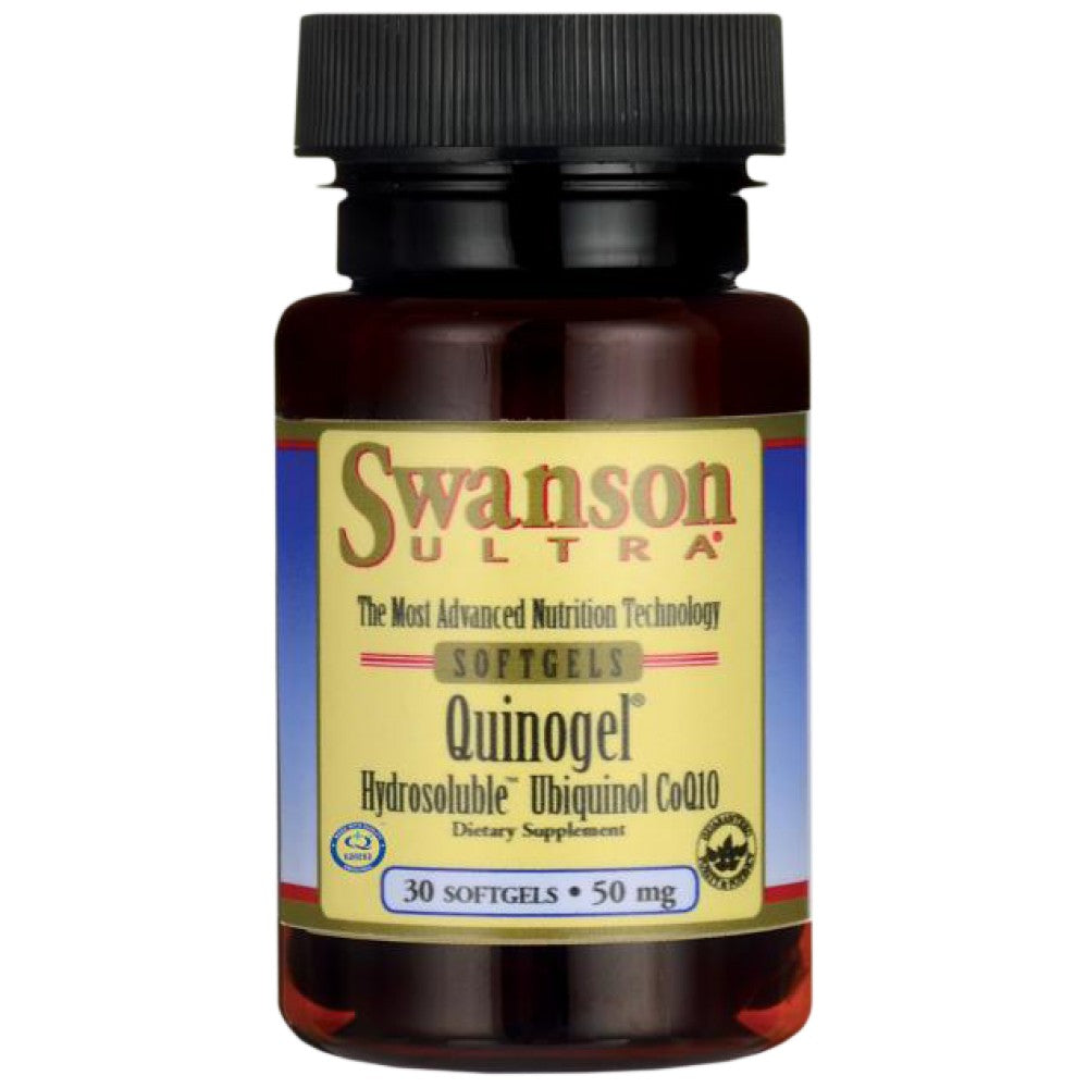 Quinogel - Hydrosoluble Ubiquinol CoQ10 30 Gel κάψουλες