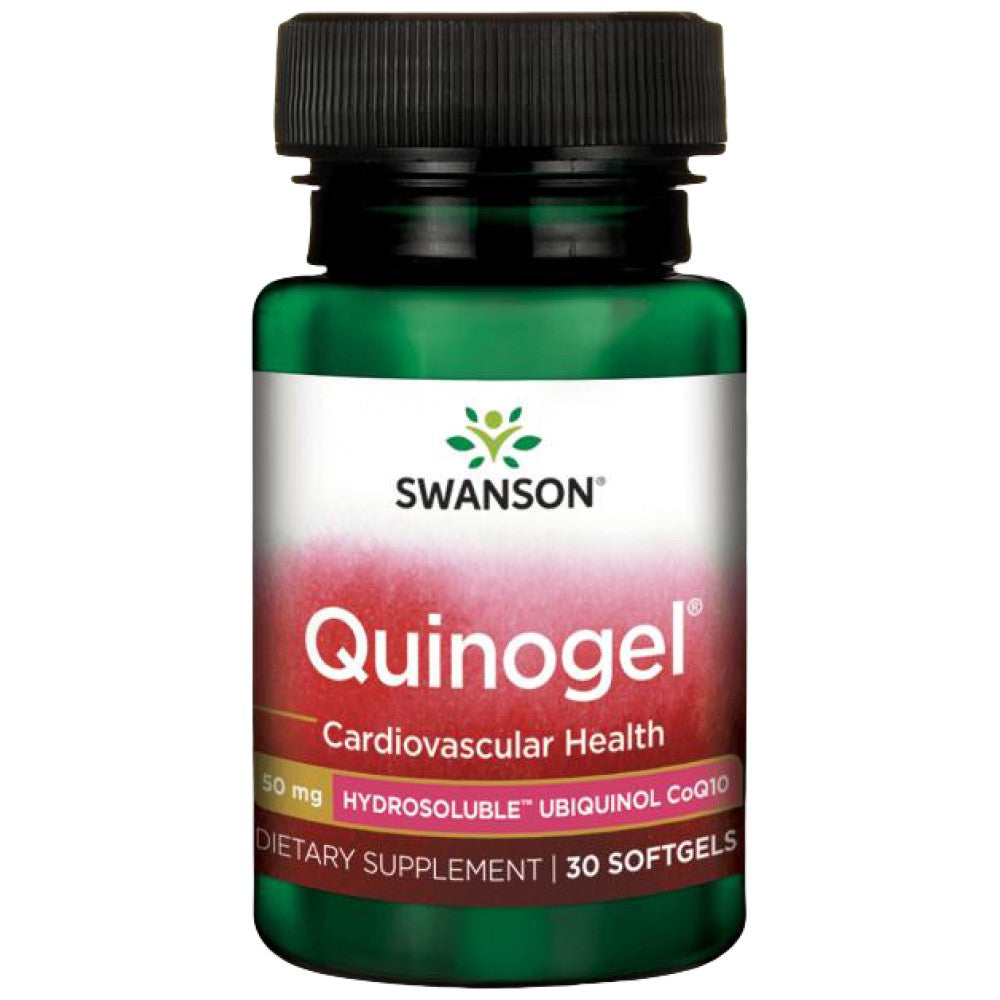 Quinogel (υδροσυλλέπεδα ubiquinol COQ10) 50 mg 30 κάψουλες πηκτής