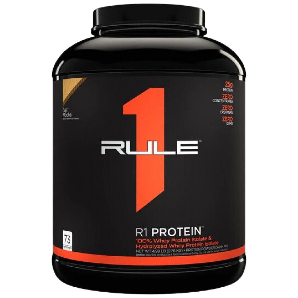 R1 πρωτεΐνη | 100% Whey απομόνωση & υδρολύματα ορού γάλακτος - 2196-2280 γραμμάρια
