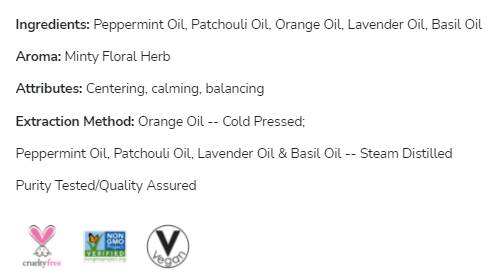 Ειρήνη και αρμονία | Μείγμα πετρελαίου ηρεμίας - 30 ml