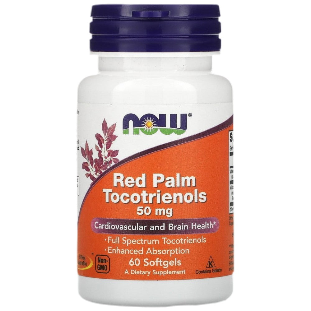 Κόκκινο παλάμη Tocotrienols 50 mg - 60 softgels