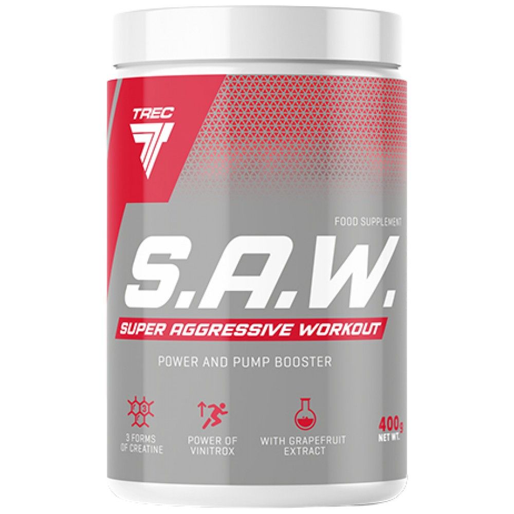 SAW Powder | Super Aggressive Pre-Workout - 400 γραμμάρια