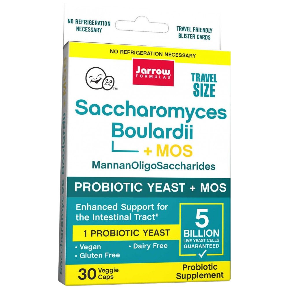 Saccharomyces boulardii + mos - 30 κάψουλες
