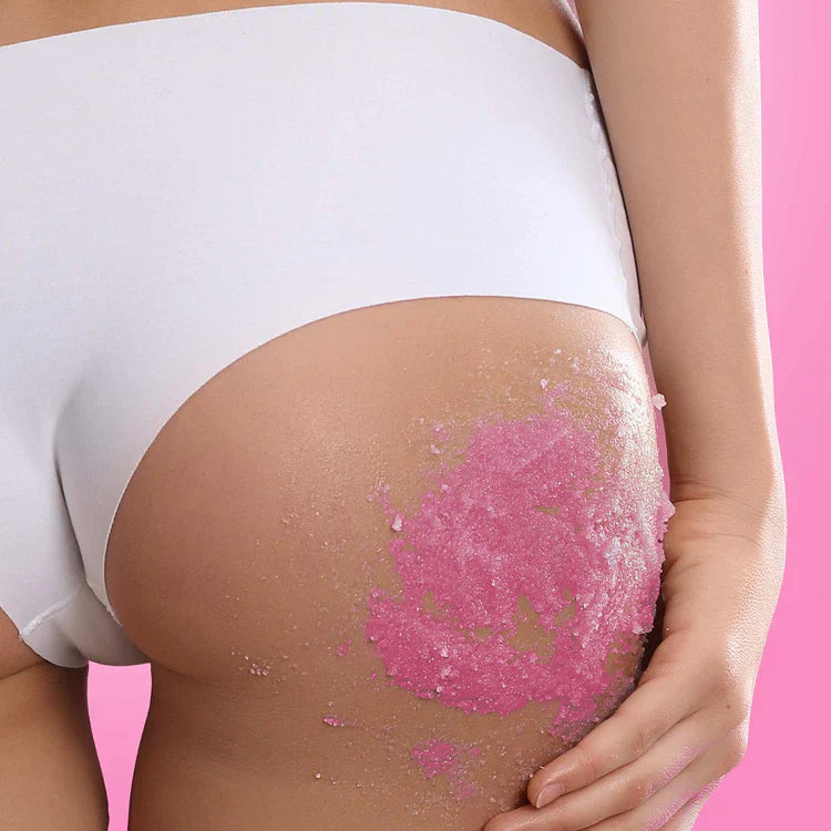 Scrub Glow Strawberry για αναζωογόνηση και ανανέωση του δέρματος 200 g