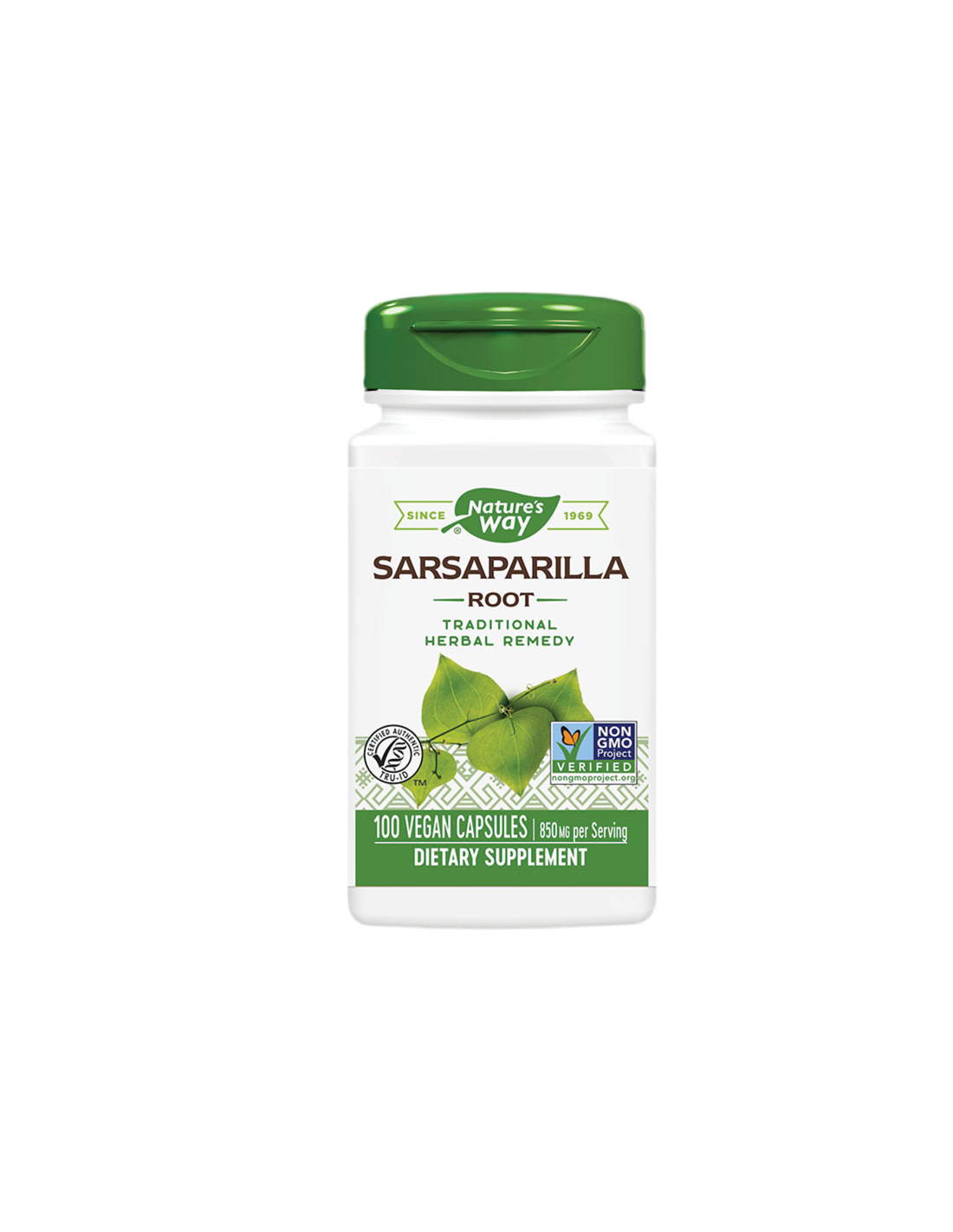 Ρίζα Sarsaparilla 425 mg - 100 κάψουλες