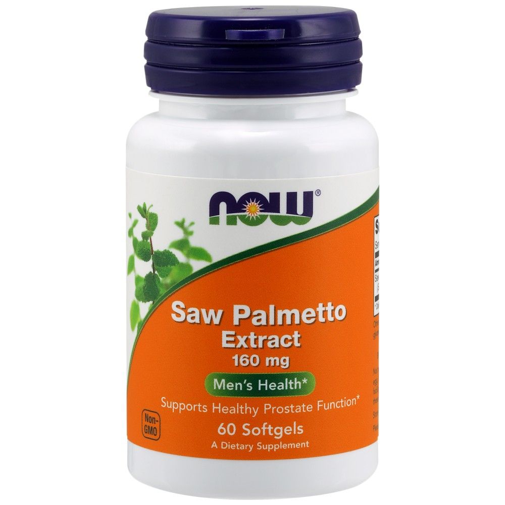 Saw Palmetto Extract 160 mg - 60 κάψουλες Gel
