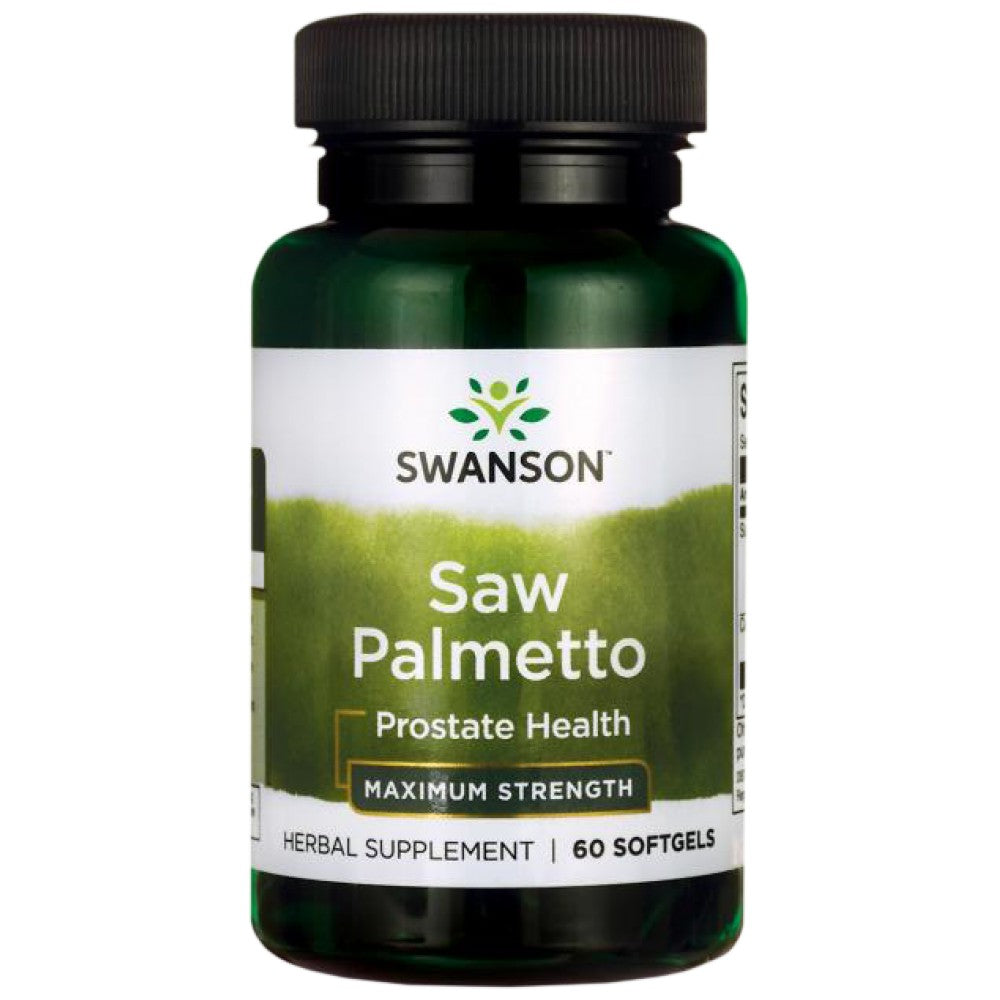 Saw Palmetto - Maximum Strength 320 mg 60 κάψουλες Gel