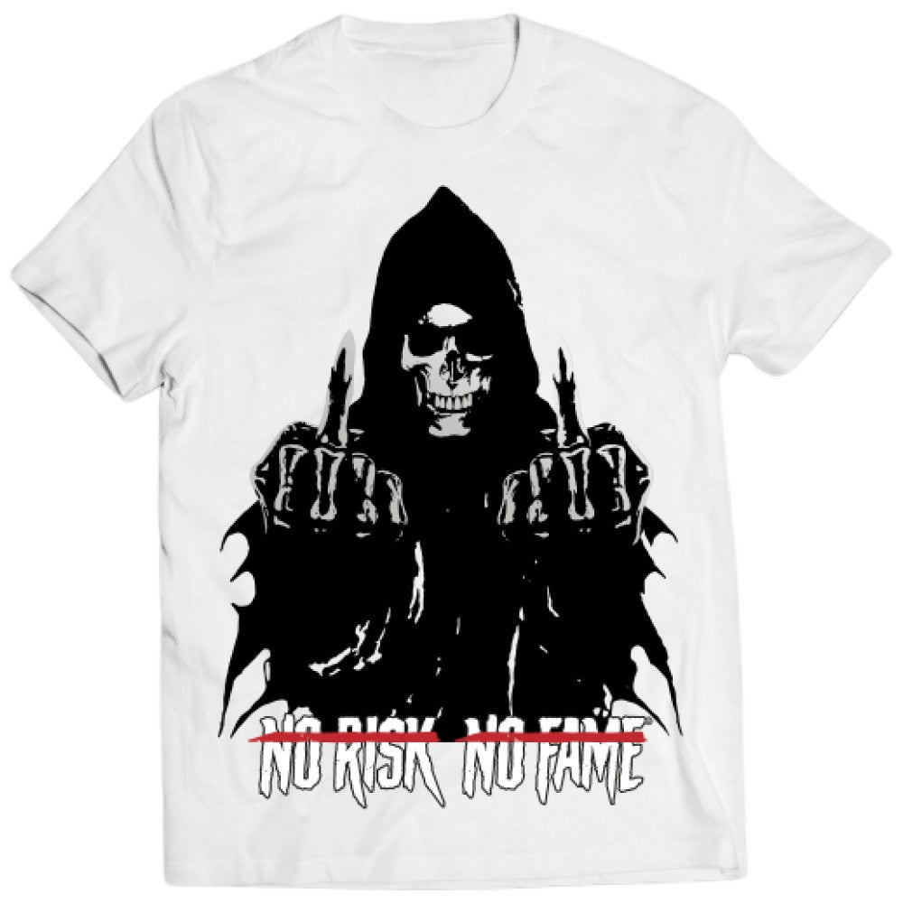 Skull Labs T-Shirt | Λευκό-Ασημί