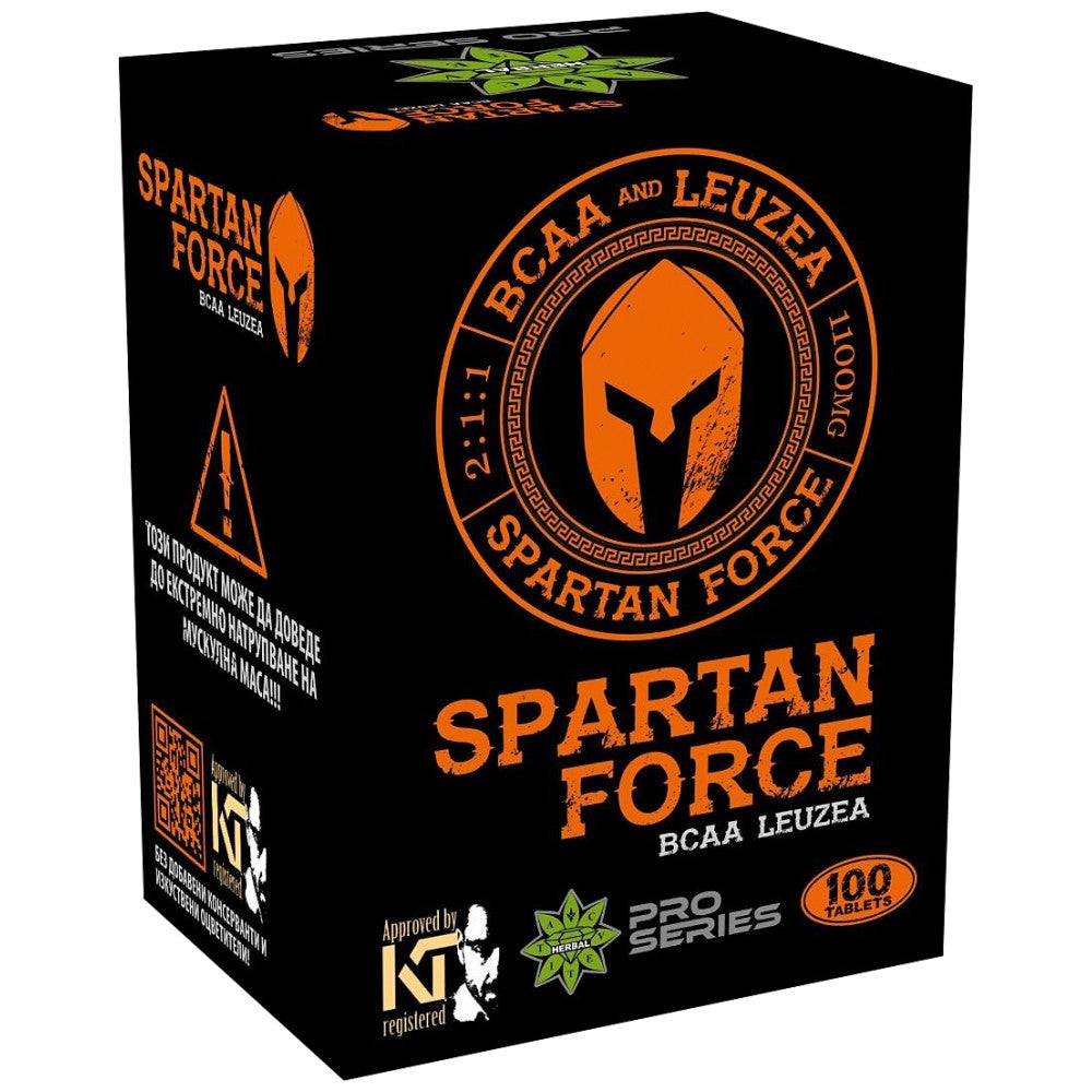 Spartan Force BCAA Leuzea 100 Δισκία