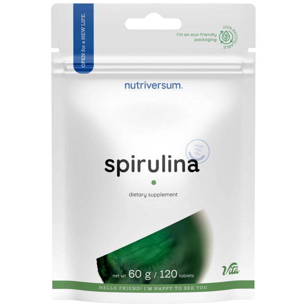 Spirulina 1940 mg - 120 δισκία