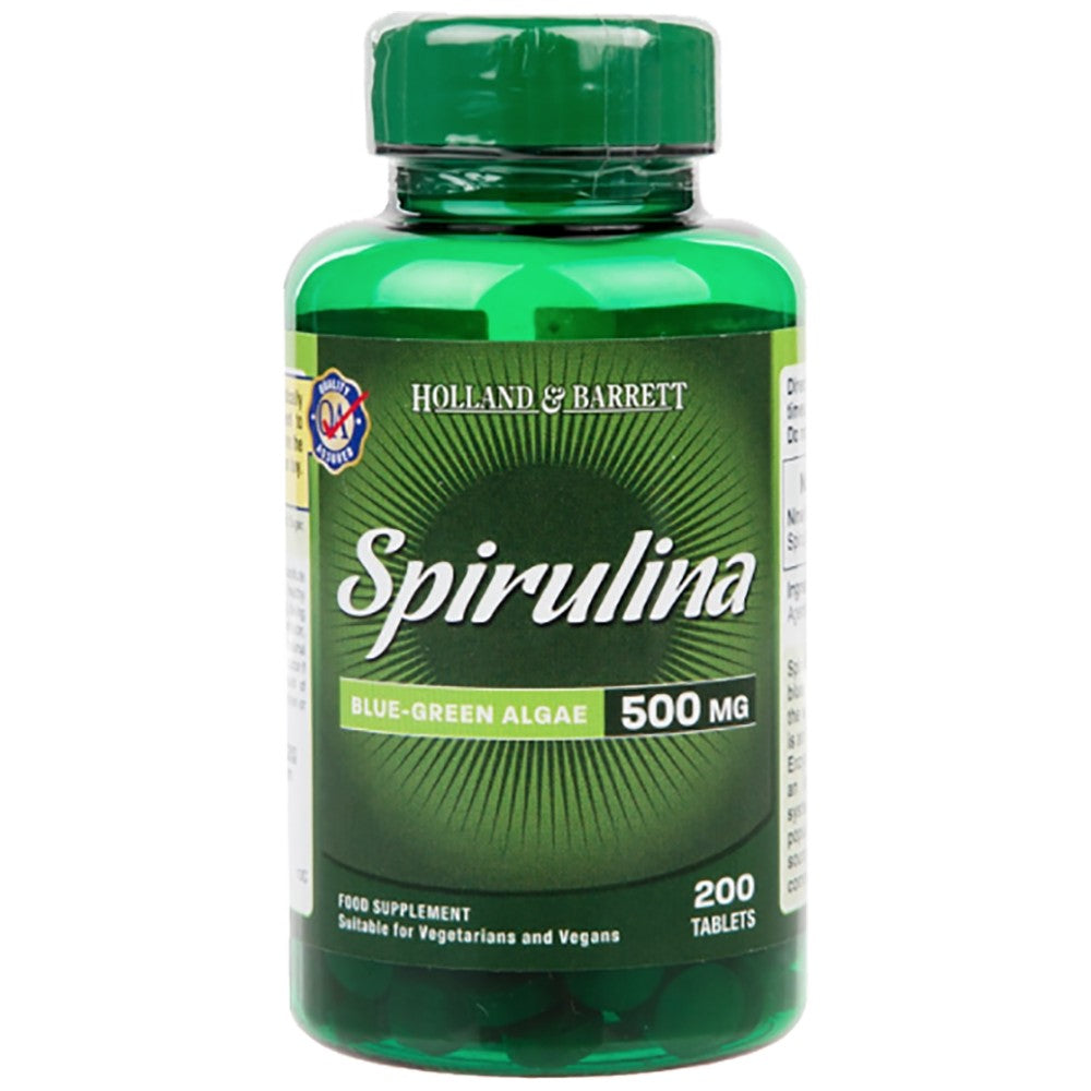 Spirulina 500 mg - 200 δισκία